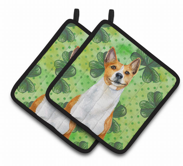 Dog Art Seasonal Pair of Pot Holders - 652259216468