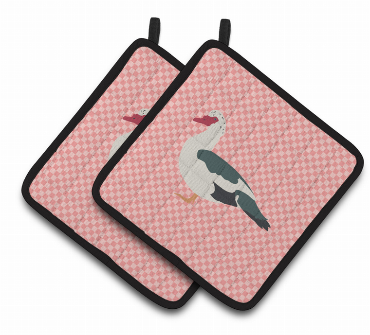 Bird on Pair of Pot Holders - 638508924254