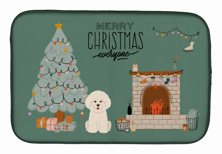 Dog Christmas Everyone Dish Drying Mat - 194030340677