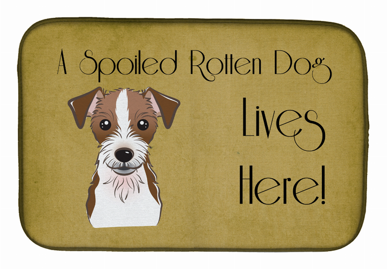 Spoiled Dog Lives Here Dish Drying Mat - 652259245536