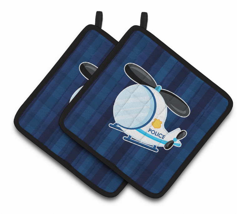 Police Pair of Pot Holders - 638508818294