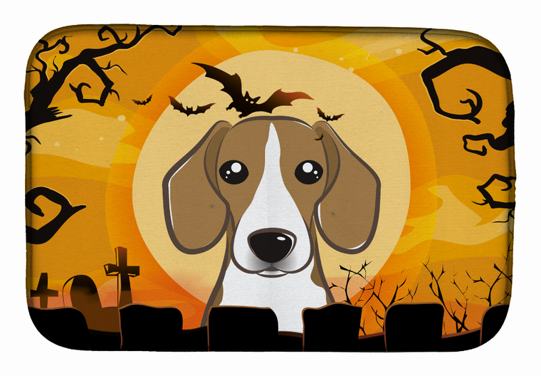 Halloween Dog Dish Drying Mat - 652259240364