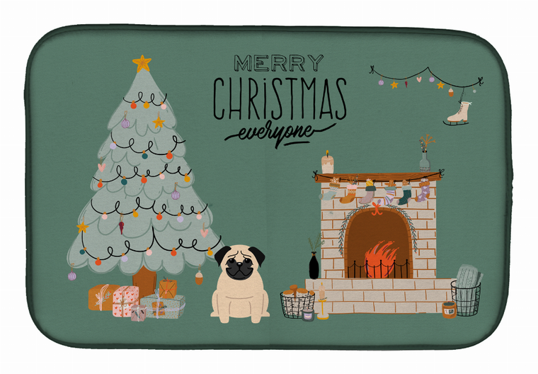Dog Christmas Everyone Dish Drying Mat - 194030340004