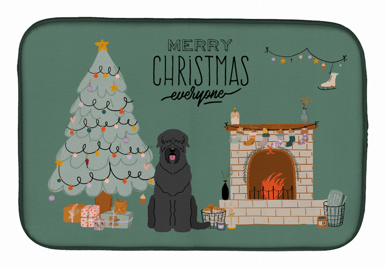 Dog Christmas Everyone Dish Drying Mat - 194030340189