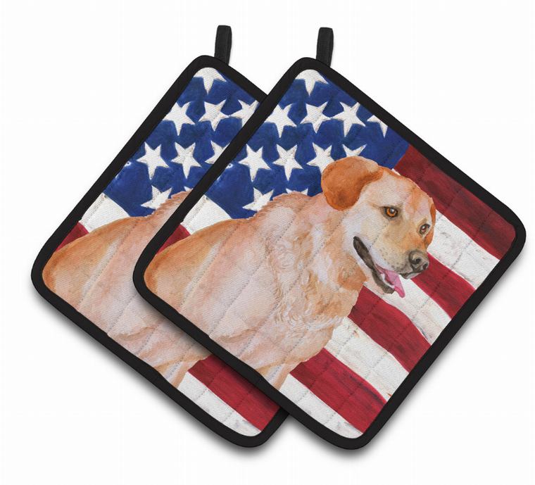 Dog Art Seasonal Pair of Pot Holders - 652259214945