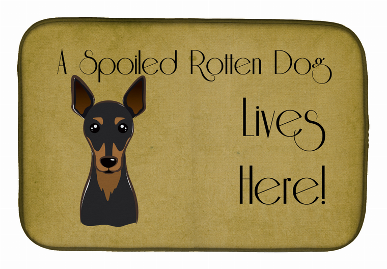 Spoiled Dog Lives Here Dish Drying Mat - 652259246618