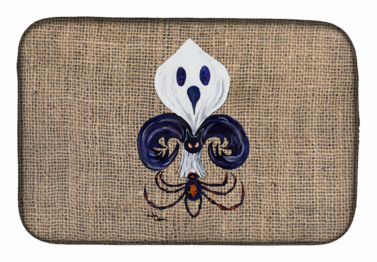 Fleur de lis Dish Drying Mat - 652259237012