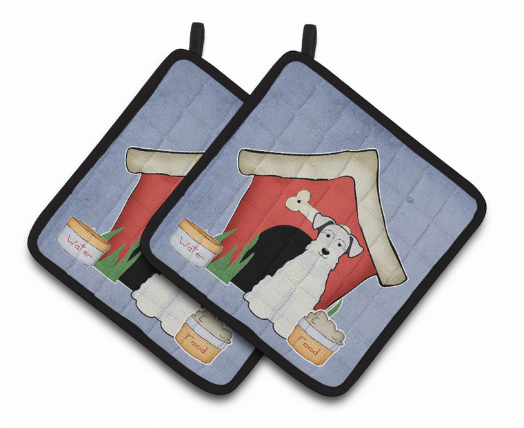 Dog House Collection Pair of Pot Holders - 638508459381