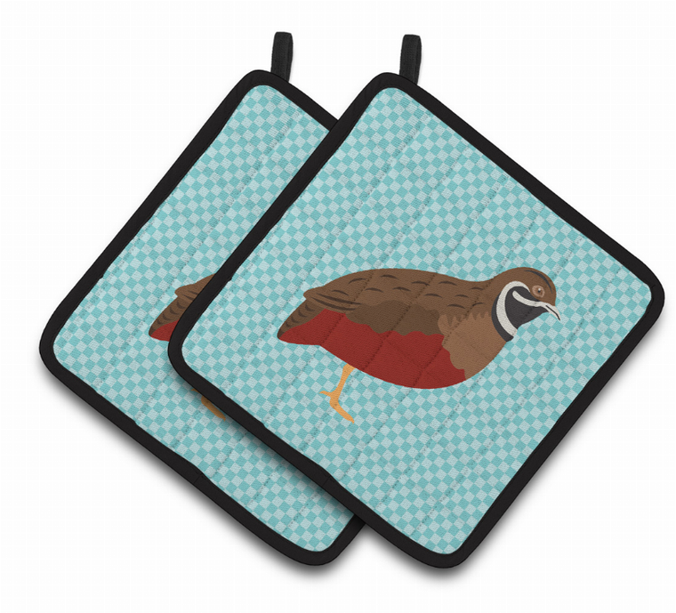 Bird on Pair of Pot Holders - 638508926913
