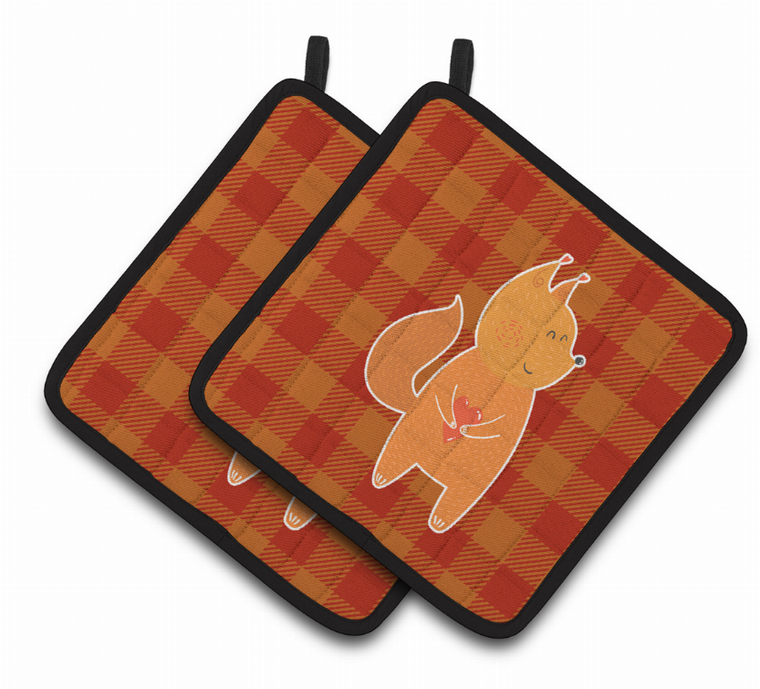 Animals on Pair of Pot Holders - 638508815996