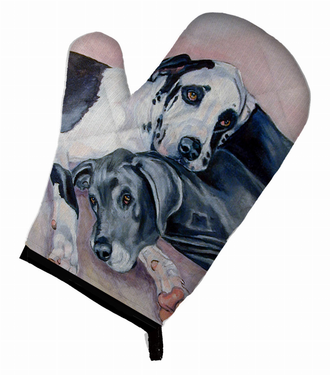 Dog on Oven Mitt - 638508483287