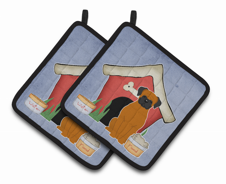 Dog House Collection Pair of Pot Holders - 638508460004