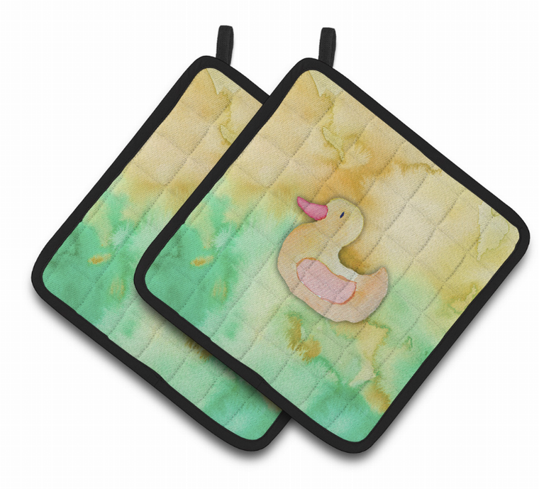 Animal Watercolor Pair of Pot Holders - 638508838759