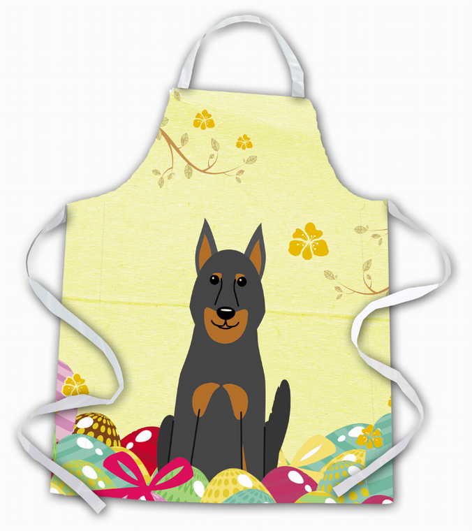 Easter Eggs Apron (Dog Breed Print) - 638508789266