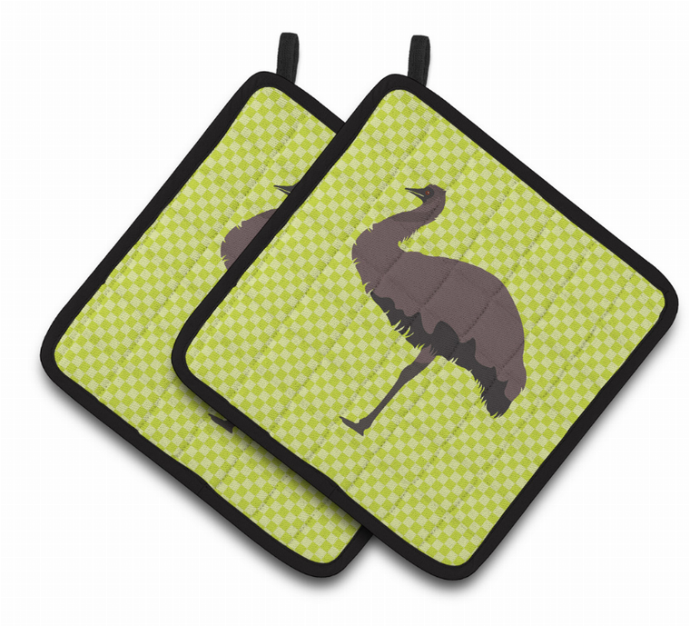 Bird on Pair of Pot Holders - 638508923097