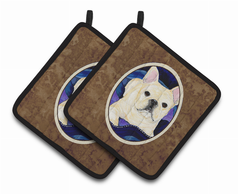 French Bulldog Pair of Pot Holders - 638508377333