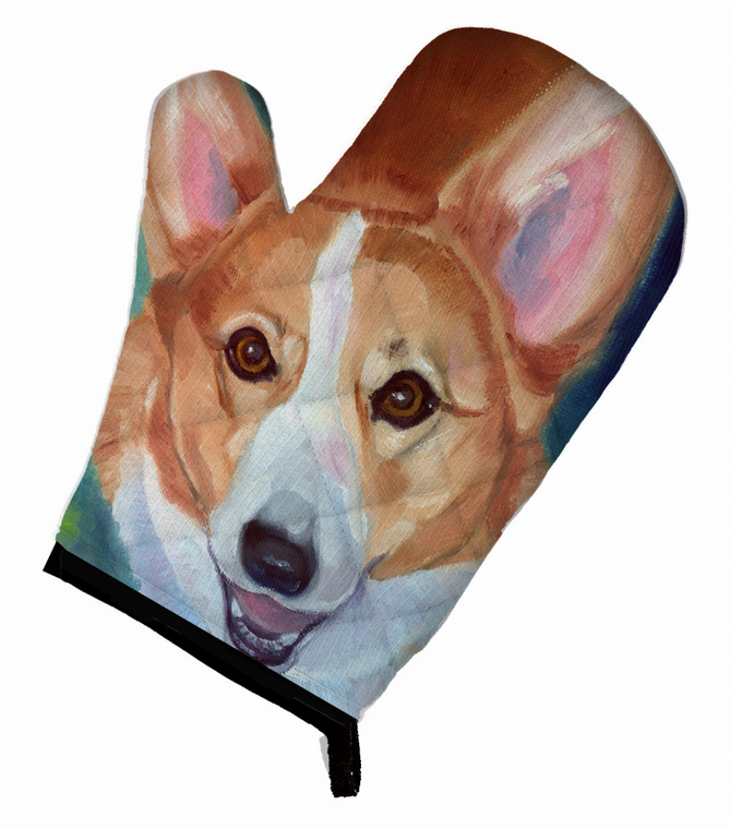 Dog on Oven Mitt - 638508484062