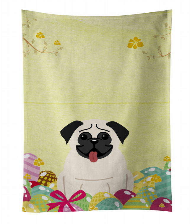 Easter Eggs Design with Dog Kitchen Towel - 638508789914