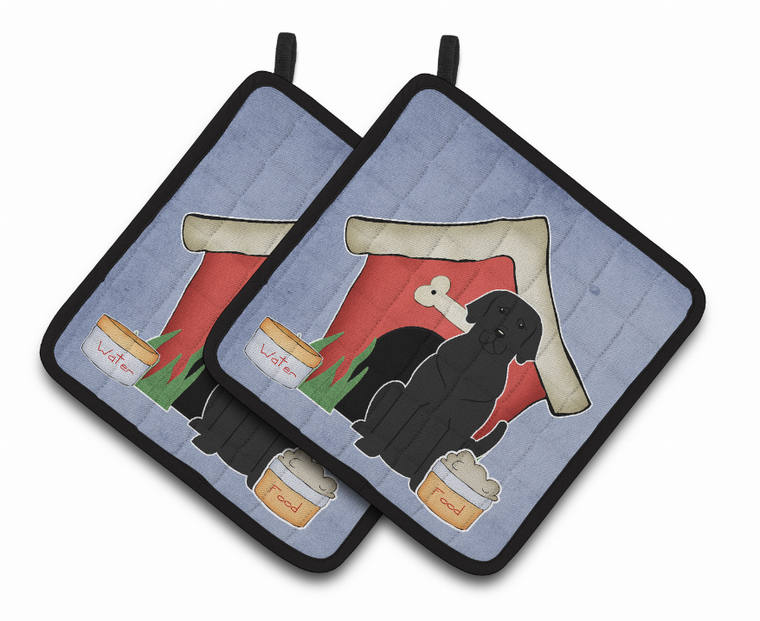 Dog House Collection Pair of Pot Holders - 638508459428