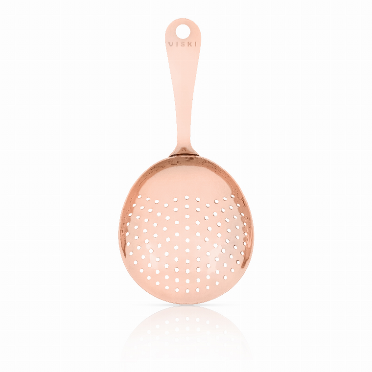 Copper Julep Strainer By Viski - 876718048784