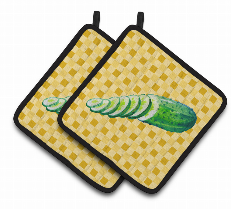 Vegetable on Pair of Pot Holders - 638508826206