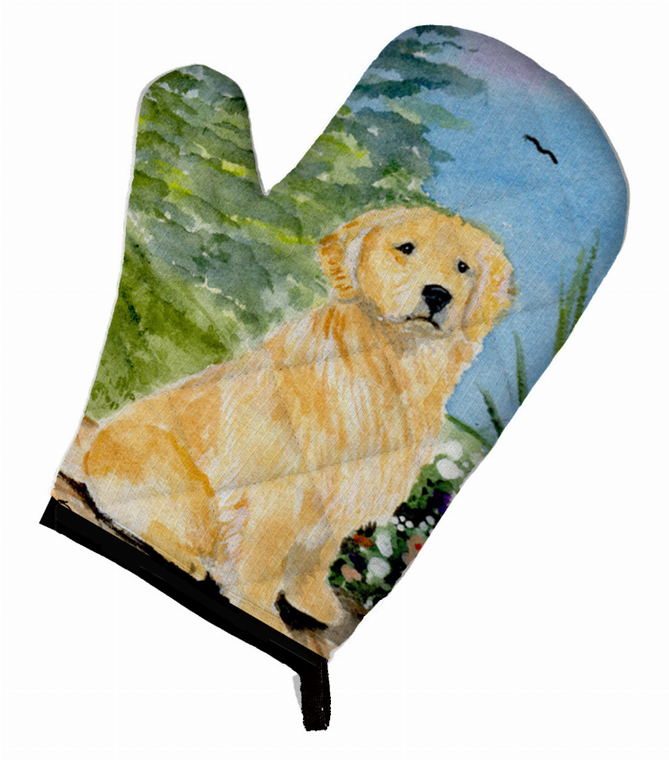 Golden Retriever Oven Mitt - 638508499714