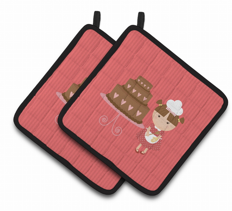 Cake on Pair of Pot Holders - 638508829375