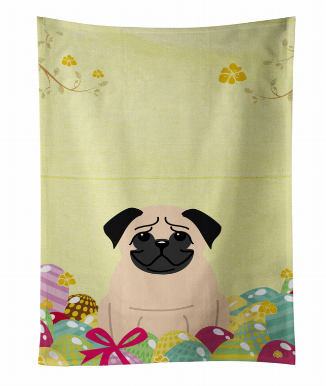 Easter Eggs Design with Dog Kitchen Towel - 638508789952