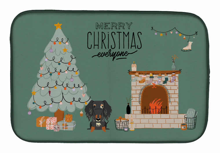 Dog Christmas Everyone Dish Drying Mat - 194030341209