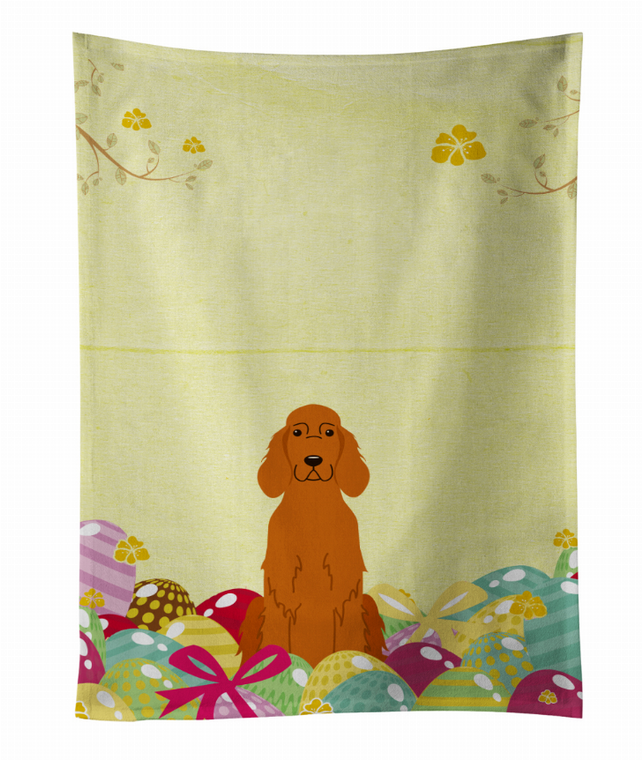Easter Eggs Design with Dog Kitchen Towel - 638508790514