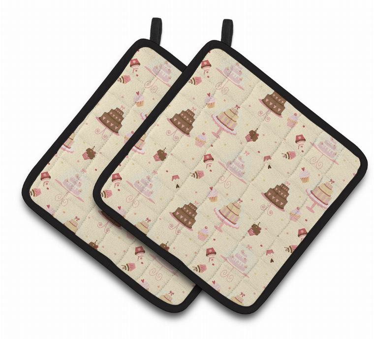 Cake on Pair of Pot Holders - 638508829849