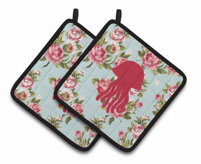 Sealife Art Pair of Pot Holders - 638508369543