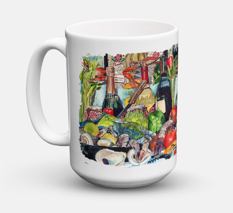 Food Coffee Mug 15 oz - 615872805341