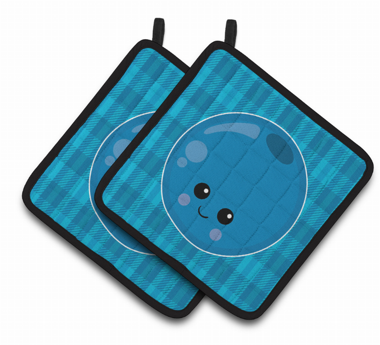 Fruit Face Pair of Pot Holders - 638508818058