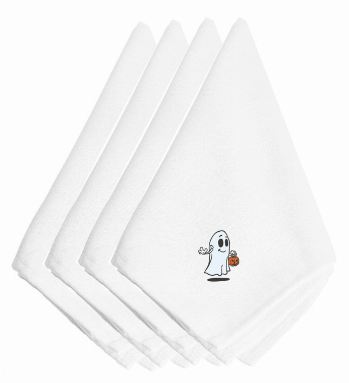HalloweenThemed Embroidered Napkins - 638508337948
