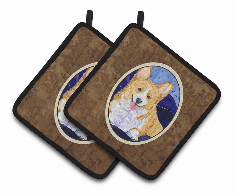 Corgi Pair of Pot Holders - 638508380722