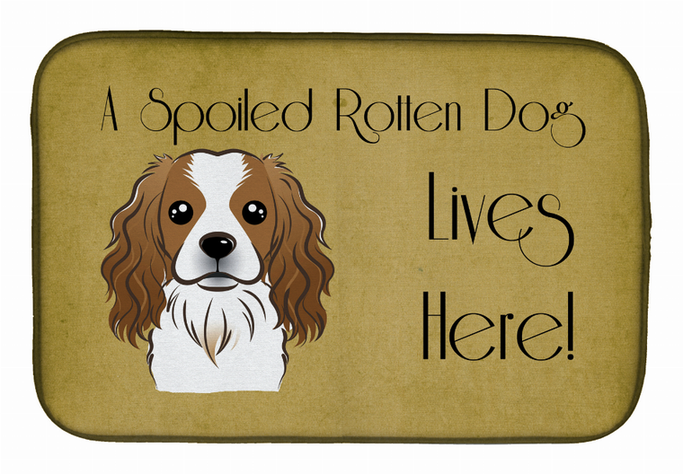 Spoiled Dog Lives Here Dish Drying Mat - 652259242368