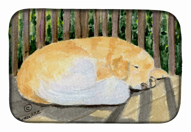 Golden Retriever Dish Drying Mat - 652259256921