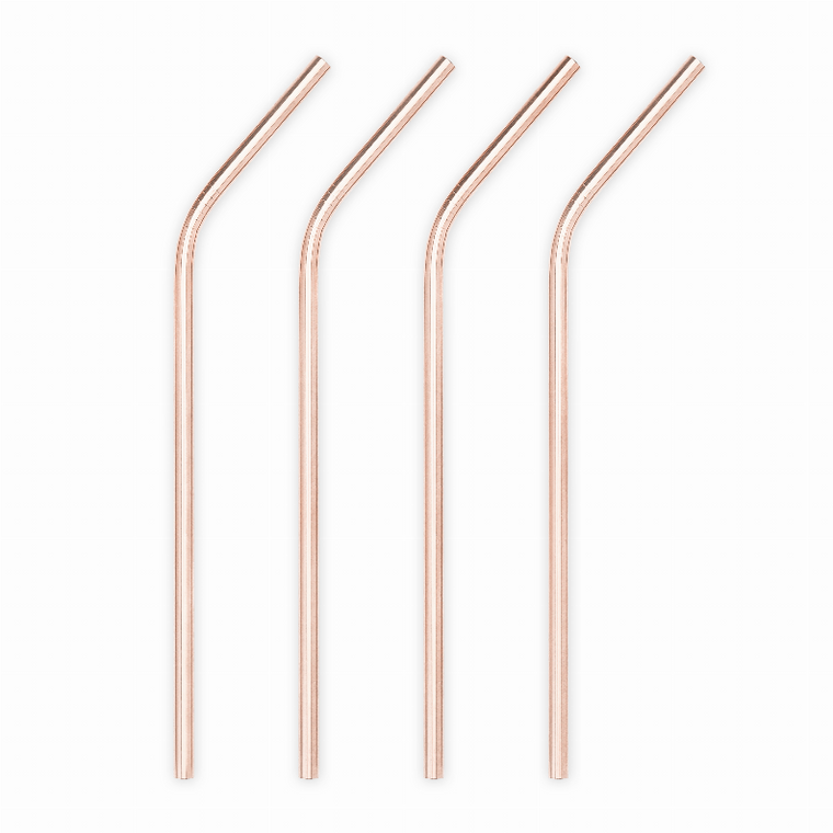 Copper Cocktail Straws By Viski - 842094152001