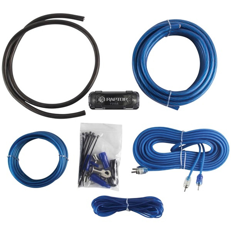 Bulk Series R2 Amp Installation Kit (4 Gauge) - 086429317554