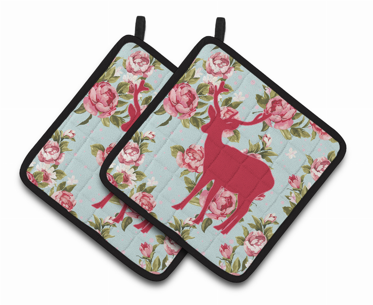 Animal Artwork Pair of Pot Holders - 638508368423