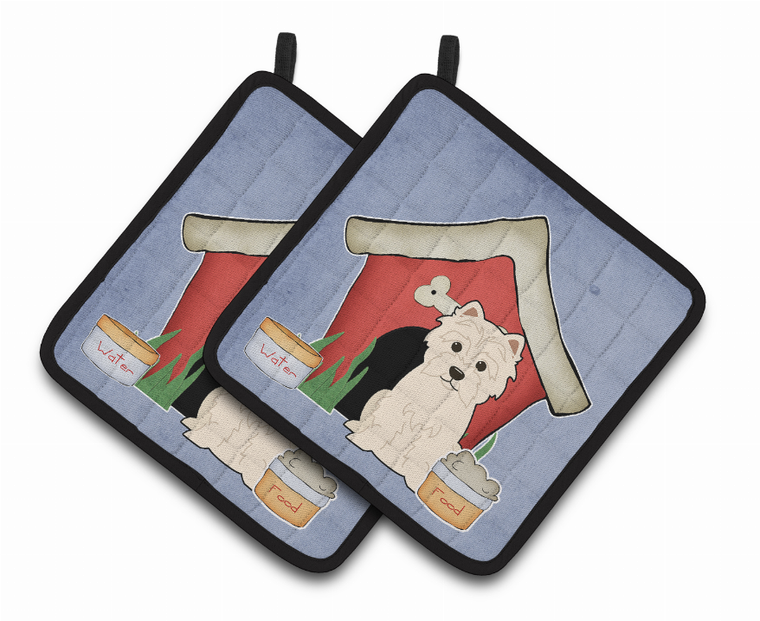 Dog House Collection Pair of Pot Holders - 638508459275