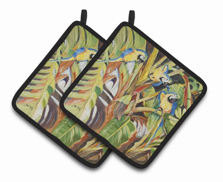 Birds Pair of Pot Holders - 638508383822