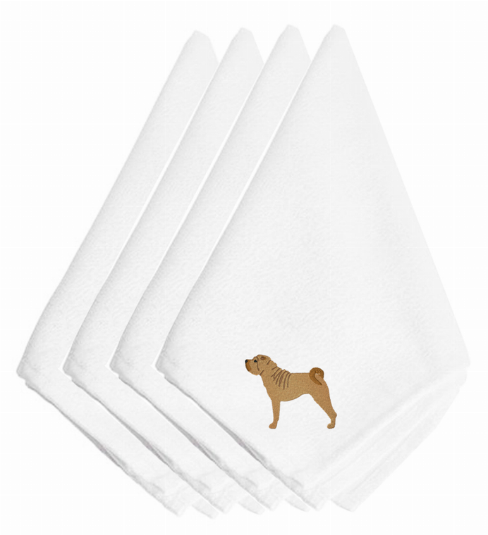 Embroidered Napkins Set of 4 - 638508660619