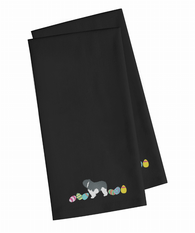 Easter Dog Design Embroidered Kitchen Towel Set of 2 - 652259228874