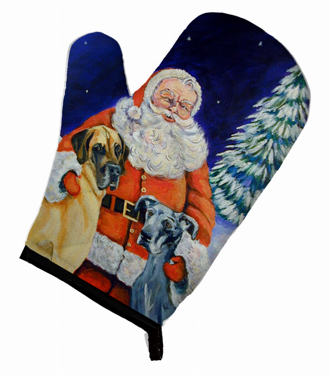 Dog on Oven Mitt - 638508483621