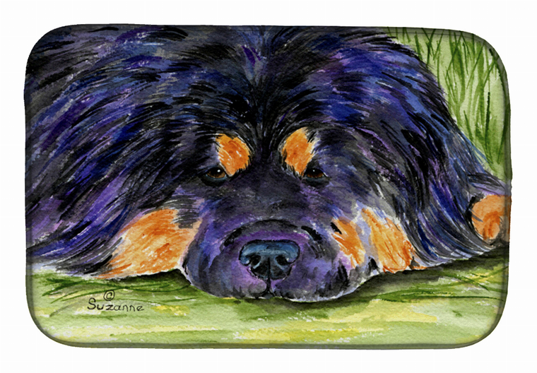 Tibetan Mastiff Dish Drying Mat - 652259257379