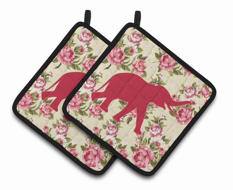 Animal Artwork Pair of Pot Holders - 638508405258