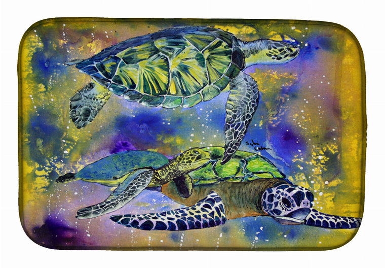 Animal/Reptiles Art Themed Dish Drying Mat - 652259235896