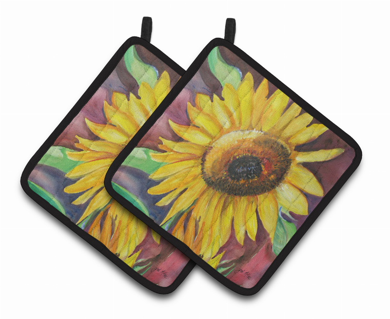 Flowers and Trees Pair of Pot Holders - 638508383693